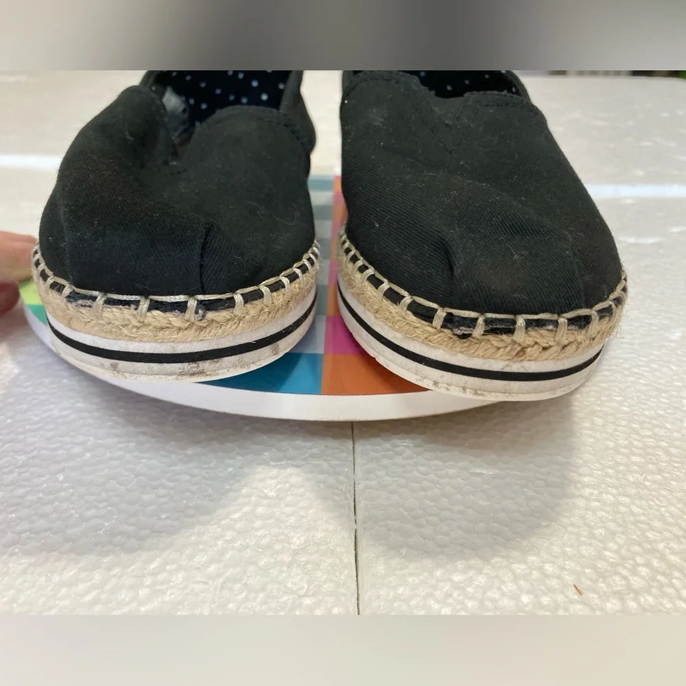 Bob’s Skechers Black Slip-On Shoes for women Sz 6.5 - Picture 11 of 12